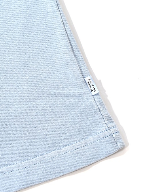 SALVAGE PUBLIC Surf Live Freely Tee - Ocean Blue