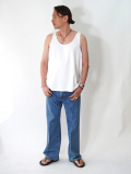 LOS ANGELES APPAREL  6.5oz Classic Tank - White