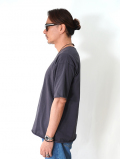 Grab in hollywood Heavy Weight Relax Fit All Cut Tee  - Sumikuro