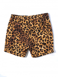 ILL ONE EIGHTY  ILL241-16  LEOPARD SWEAT SHORTS
