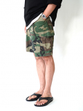 ROTHCO  BDU ビンテージ加工 カモ柄 カーゴショーツ