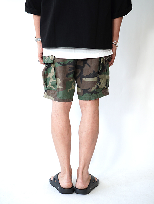 ROTHCO  BDU ビンテージ加工 カモ柄 カーゴショーツ