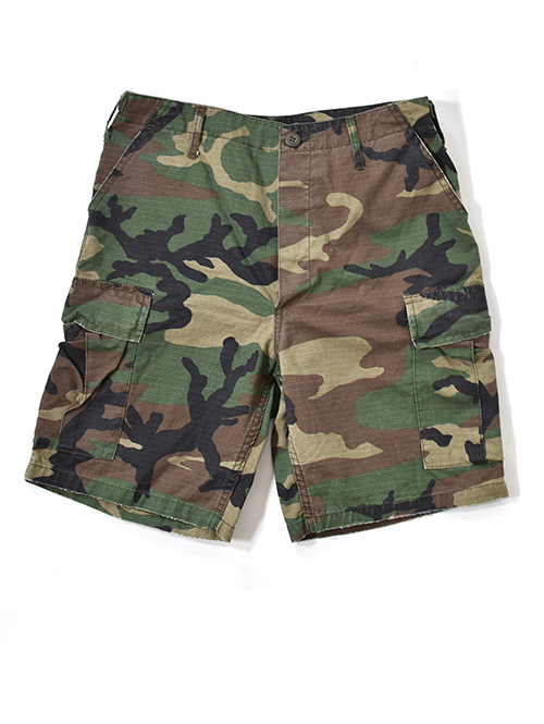 ROTHCO  BDU ビンテージ加工 カモ柄 カーゴショーツ