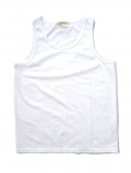GRAB IN HOLLYWOOD Heavy Weight Relax Fit Tank Top - White