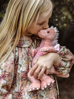 Charlie Bears　Hearts ハーツ  Dragon　　ドラゴン　どらごん　pink ピンク色のドラゴン