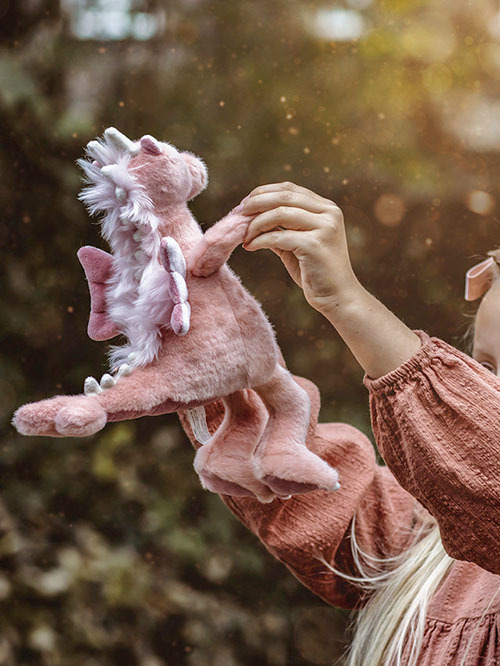 Charlie Bears Hearts ハーツ Dragon ドラゴン どらごん pink ピンク色のドラゴン