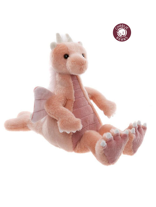 Charlie Bears Hearts ハーツ Dragon ドラゴン どらごん pink ピンク色のドラゴン