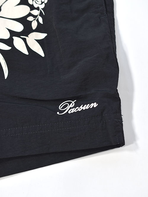 Pacsun. Dilated Applique 4.5" Swim Trunks