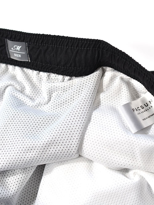 Pacsun. Dilated Applique 4.5" Swim Trunks