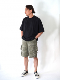 Etoffe Vintage  NO BOUNDARIES CAMO柄 カーゴショーツ