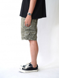 Etoffe Vintage  NO BOUNDARIES CAMO柄 カーゴショーツ