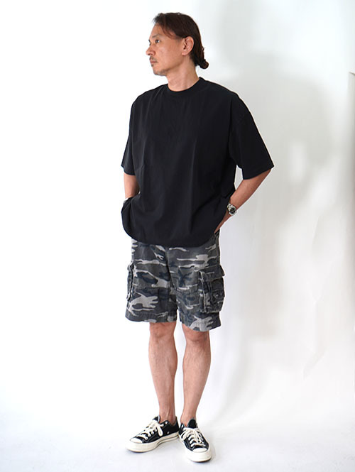 Etoffe Vintage Foot Locker CAMO柄 カーゴショーツ