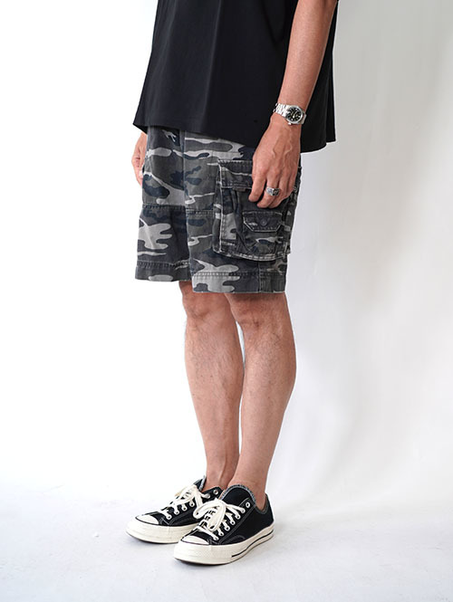 Etoffe Vintage Foot Locker CAMO柄 カーゴショーツ