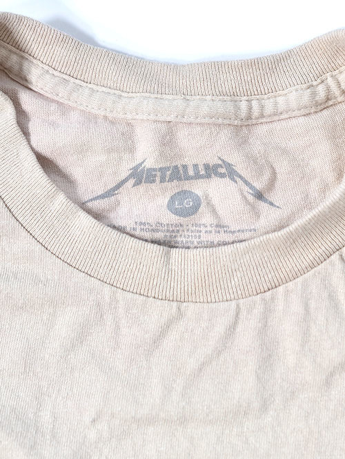 Etoffe Vintage  METALLICA Tee