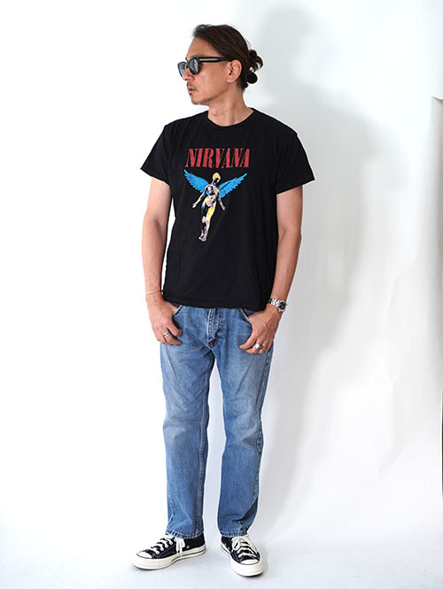 Etoffe Vintage NIRVANA In Utero Tee