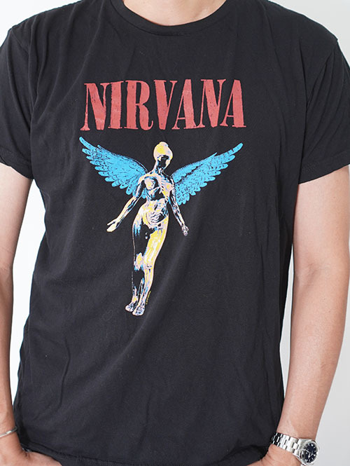 Etoffe Vintage NIRVANA In Utero Tee