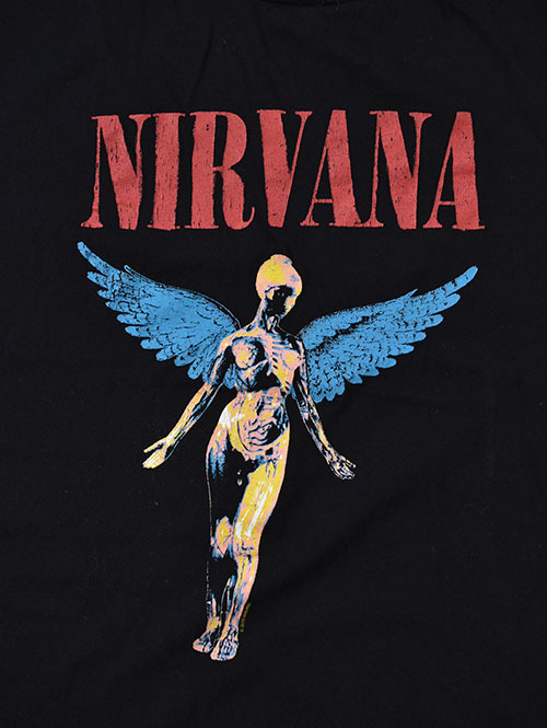 Etoffe Vintage NIRVANA In Utero Tee