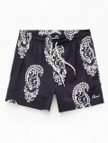 Pacsun Watercolor 4.5" Swim Trunks