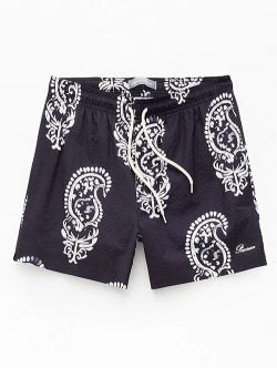 Pacsun Watercolor 4.5" Swim Trunks