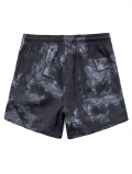 Pacsun  Black Blotch Bandana Eco 4.5" Swim Trunks