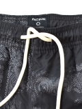 Pacsun  Black Blotch Bandana Eco 4.5" Swim Trunks