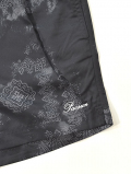 Pacsun  Black Blotch Bandana Eco 4.5" Swim Trunks