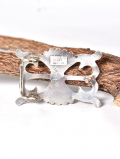 Navajo Francis Begay Silver Bangle (B)