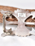 Navajo Francis Begay Silver Bangle (B)