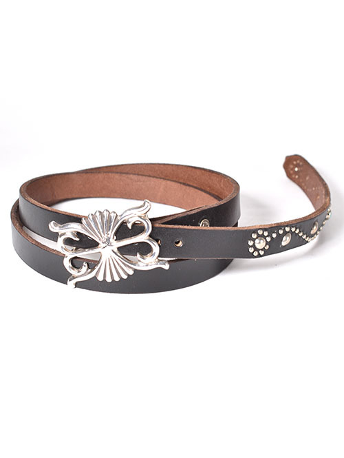 Navajo Francis Begay Silver Bangle (B)