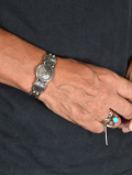 Navajo Lawrence Archulete Coin Bangle