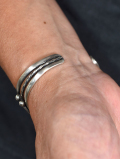 Navajo Lawrence Archulete Coin Bangle