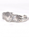 Navajo Lawrence Archulete Coin Bangle