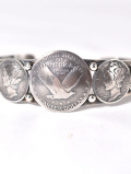 Navajo Lawrence Archulete Coin Bangle