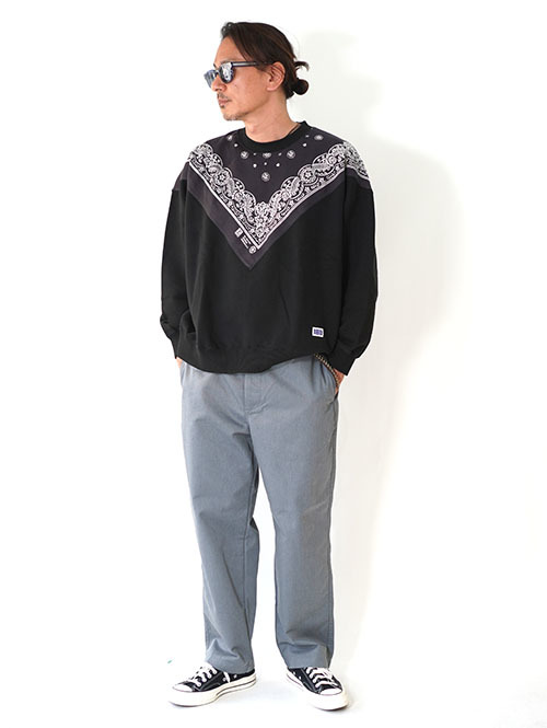 ILL ONE EIGHTY SOLID BE-BOP PANTS - Gray