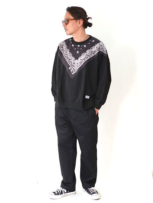 ILL ONE EIGHTY SOLID BE-BOP PANTS - Black