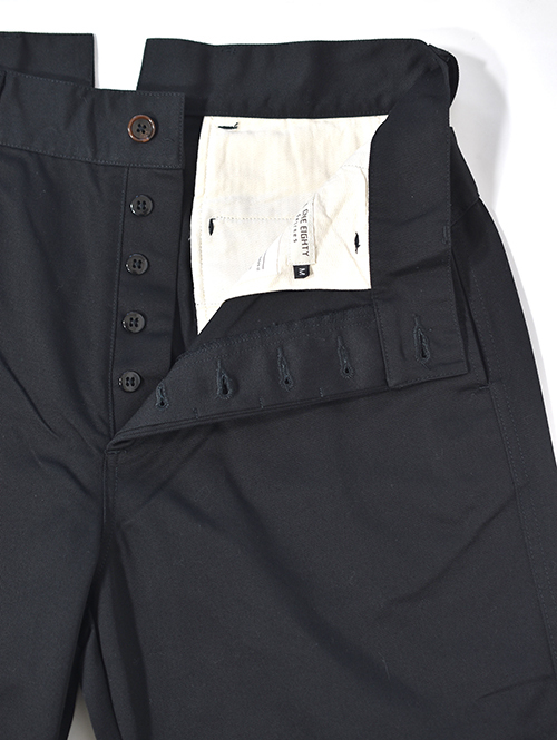 ILL ONE EIGHTY SOLID BE-BOP PANTS - Black