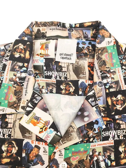 RAP ATTACK "DJ JIN Classic" Half Sleeve Shirt