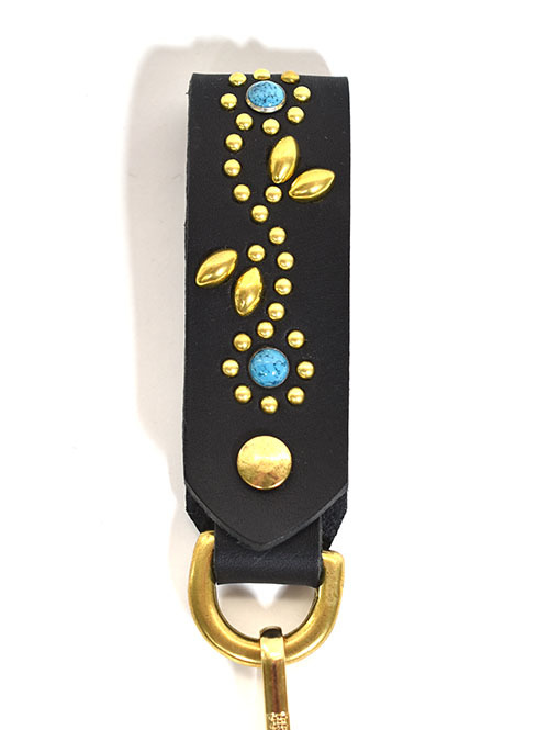 CROSSED ARROWS ウォレットチェーン Gold/Black/Turquoise
