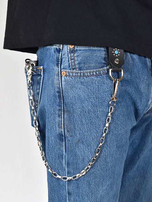CROSSED ARROWS ウォレットチェーン Silver/Black/Black
