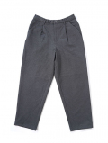 SALUTE HELM  HYPER FIT デニムジャージ ケミカルバイオ加工 ワイドパンツ (65507) - Gray