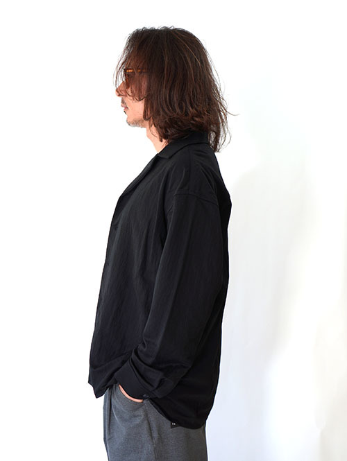 SALUTE HELM ヴィンテージ スムース シャツジャケット (55501) - Black