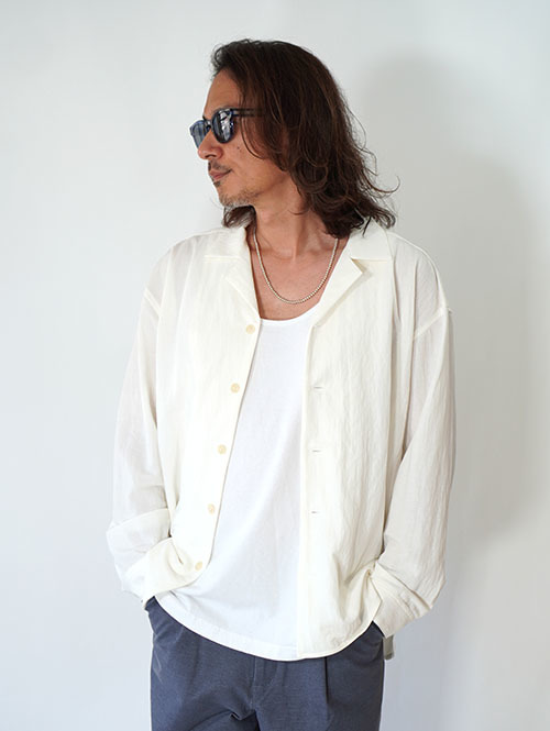 SALUTE HELM ヴィンテージ スムース シャツジャケット (55501) - White