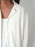 SALUTE HELM  ヴィンテージ スムース シャツジャケット (55501) - White