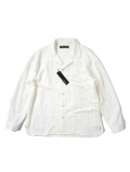 SALUTE HELM  ヴィンテージ スムース シャツジャケット (55501) - White