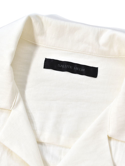 SALUTE HELM ヴィンテージ スムース シャツジャケット (55501) - White