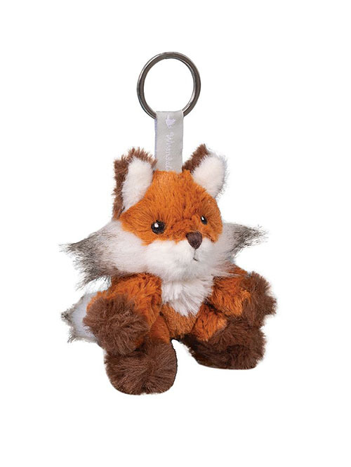 Wrendale design　レンデールデザイン　チャーム　Autumn' Fox Plush Character Keyring　きつね チャーム　キツネ キーホルダー　キツネのバッグチャーム　KPLUSH002