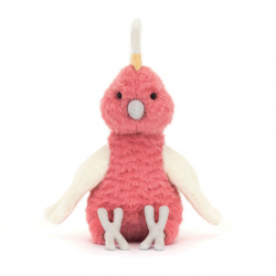 Jellycat ジェリーキャット Squawkatoo ピンクの鳥　