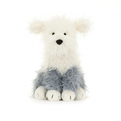 Jellycat ジェリーキャット Ewert Sheepdog 　シープドッグ　グレーと白の犬　いぬ　