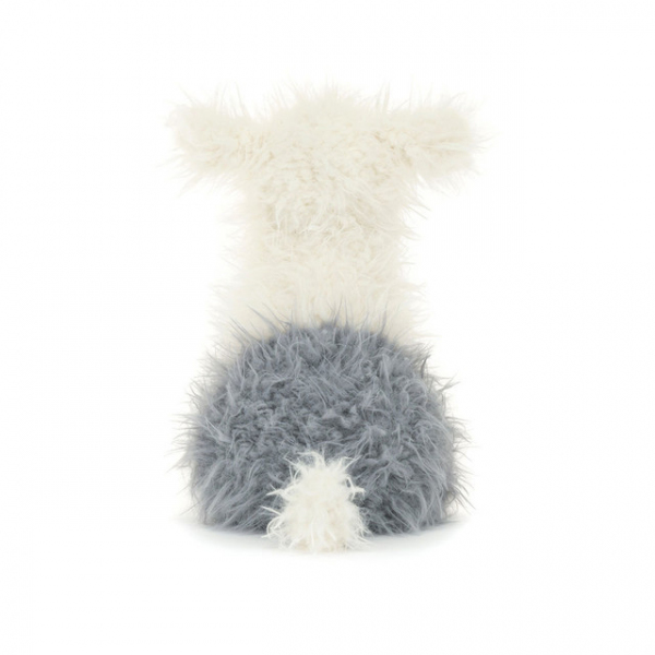 Jellycat ジェリーキャット Ewert Sheepdog 　シープドッグ　グレーと白の犬　いぬ　