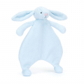 Jellycat ジェリーキャット　Bashful Blue Bunny Comforter　ブルーバニー　青いうさぎ　ウサギ　縫いぐるみ　